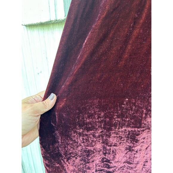 CP Shades x Free People Red Velvet‎ Tunic Dress Mini Silk Blend Size S Small - Picture 10 of 10